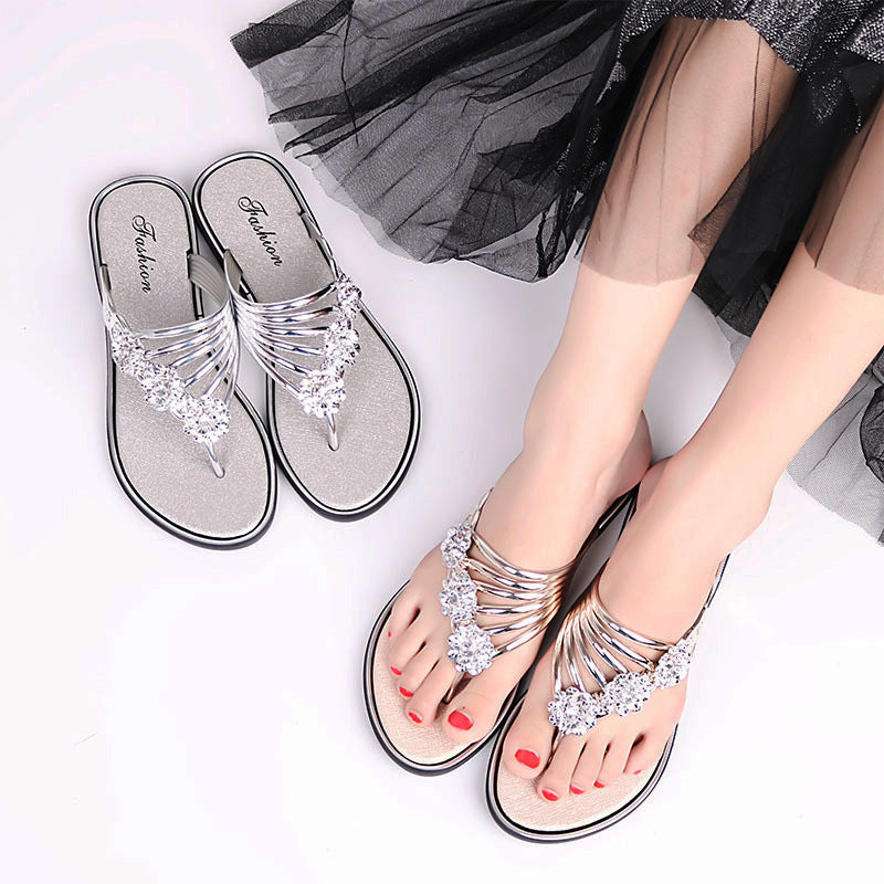 Women's Summer Flat Flip-Flops Casual Light Slippers