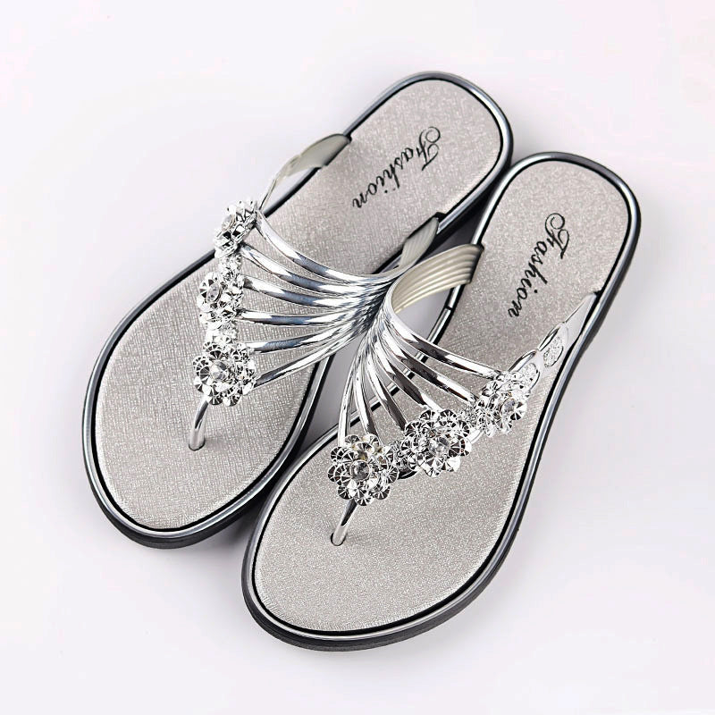 Women's Summer Flat Flip-Flops Casual Light Slippers