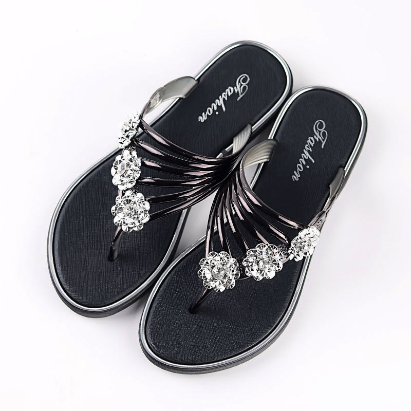 Women's Summer Flat Flip-Flops Casual Light Slippers